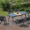 Laplander Rectangular Table - Gray - Image 2