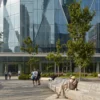 Curved Stone Public Seating Wholesale for Commercial Plaza | Contract Grade - Image 2