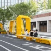 Modular Metal Street Seating Powder Coated for Urban Plaza | Contract Grade