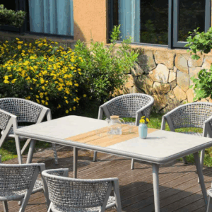 Laplander Rectangular Table - Khaki