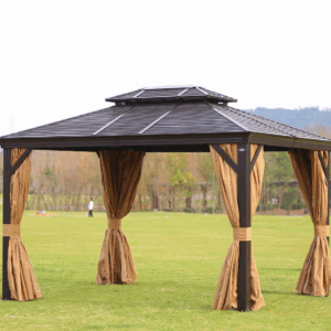 Gold galvanized tent