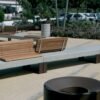 Curved Modular Public Bench for Tree Surround | Commercial Grade - Image 3