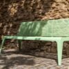 Modern Aluminum Garden Bench Laser Cut for Luxury Resort | Contract Grade - Image 2