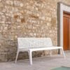 Modern Aluminum Garden Bench Laser Cut for Luxury Resort | Contract Grade - Image 3