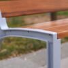 Cast Aluminum Park Bench Bulk | Commercial Street Seating - Image 5