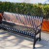 Cast Aluminum Garden Bench Wholesale | Heavy Duty Commercial Park Bench - Image 2