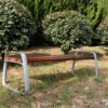 Cast Aluminum Backless Bench Bulk | Commercial Urban Seating - Image 2