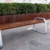 Cast Aluminum Backless Bench Bulk | Commercial Urban Seating - Image 3