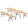 Complete set of picnic tables and chairs - Image 5