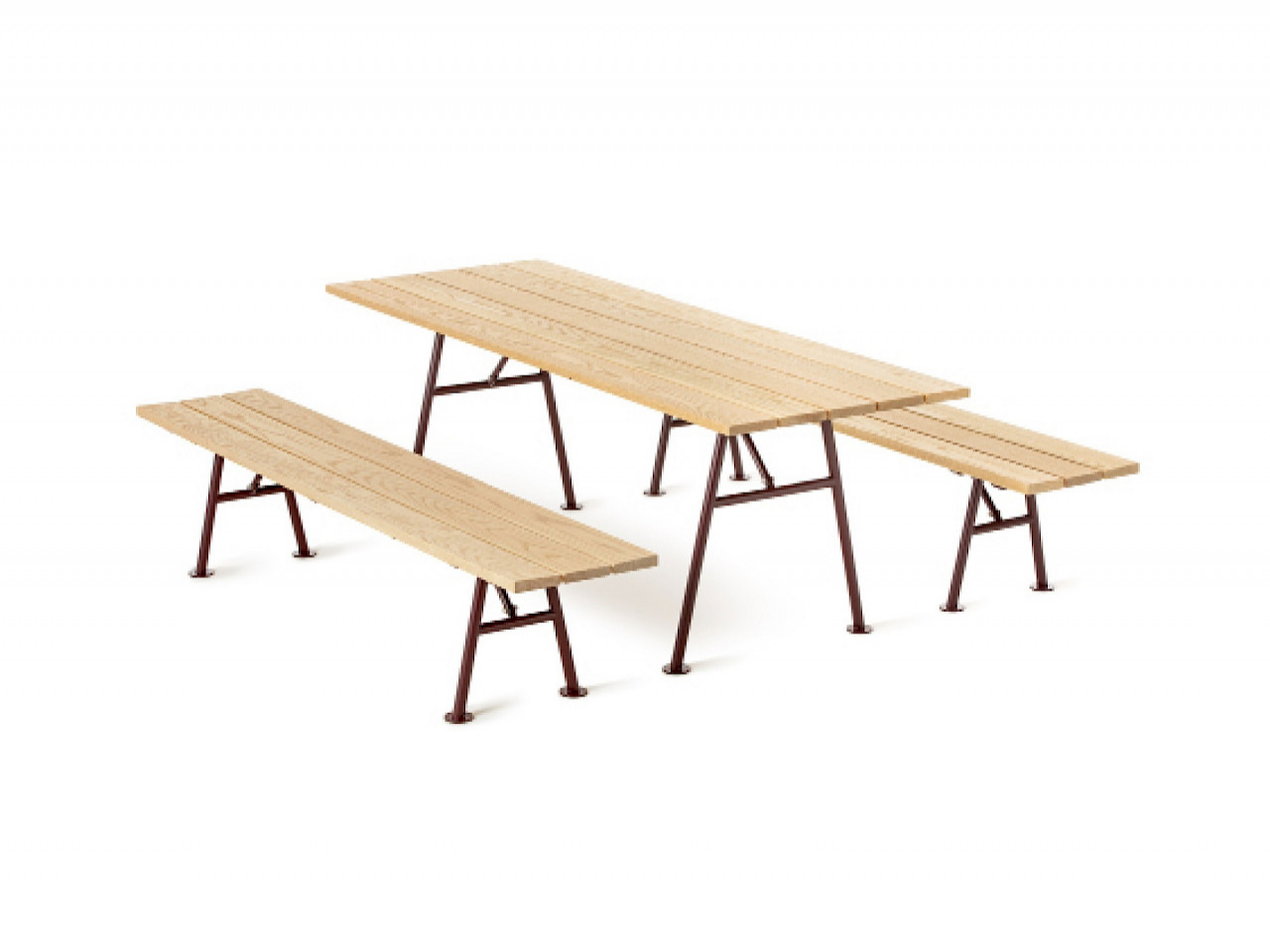 Complete set of picnic tables and chairs - Image 5