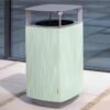 Light green trash can - Image 4