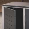 Triple Metal Wheelie Bin Stores for Urban Streetscapes — Industrial Grade Factory Direct - Image 5