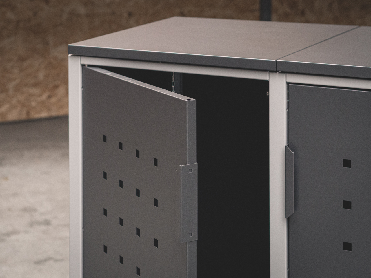Triple Metal Wheelie Bin Stores for Urban Streetscapes — Industrial Grade Factory Direct - Image 5