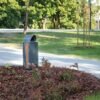 Hollow metal trash can - Image 5