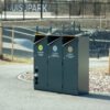 Environmentally friendly classification trash can