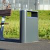 Cylindrical classification trash can - Image 4