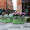 Slanted Cube Flower Pot - Image 2