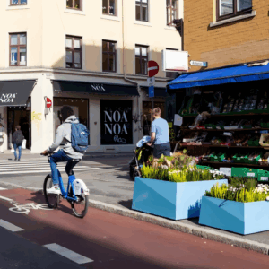 Slanted Cube Flower Pot