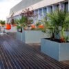 Industrial Metal Commercial Outdoor Planters for Urban Landscape Projects — Factory Direct - Image 3
