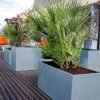 Industrial Metal Commercial Outdoor Planters for Urban Landscape Projects — Factory Direct - Image 4