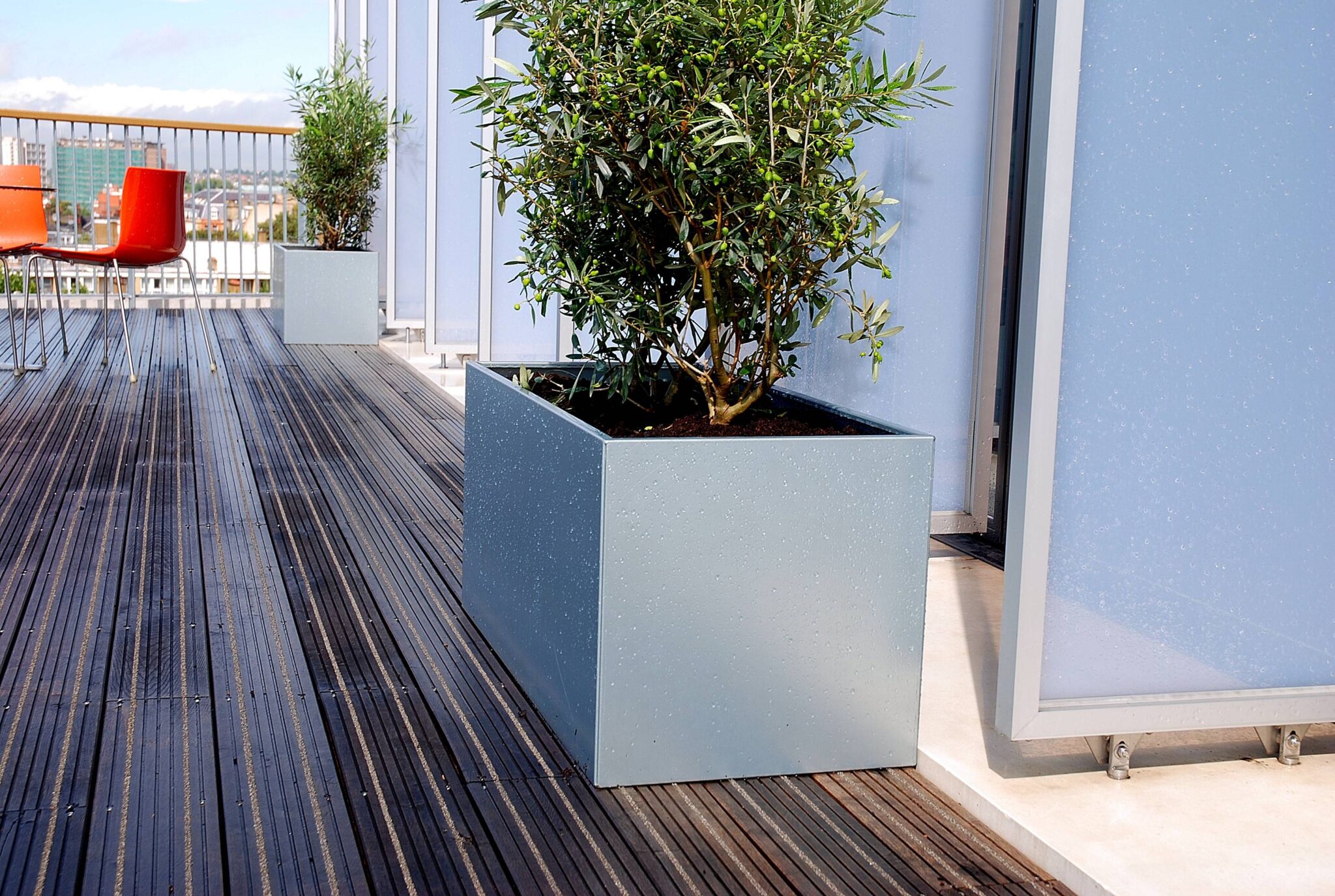 Industrial Metal Commercial Outdoor Planters for Urban Landscape Projects — Factory Direct - Image 5