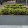 Modern Metal Street Planter Box Powder Coated for Urban Sidewalk | Commercial Grade - Image 5
