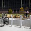 Triangle frame bicycle rack - Image 2