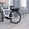 Cylindrical Stainless Steel Bicycle Rack - Image 2