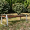 Cast Aluminum Backless Bench Bulk | Commercial Urban Seating