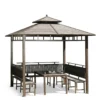 Galvanized four-column pavilion
