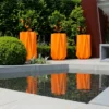 Large Geometric Outdoor Planters for Modern Urban Landscapes — Factory Direct