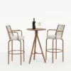 Rustic style tables and chairs