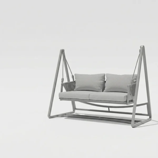 Scissor double swing