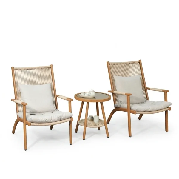 Wood Grain Manzanita lounge chair