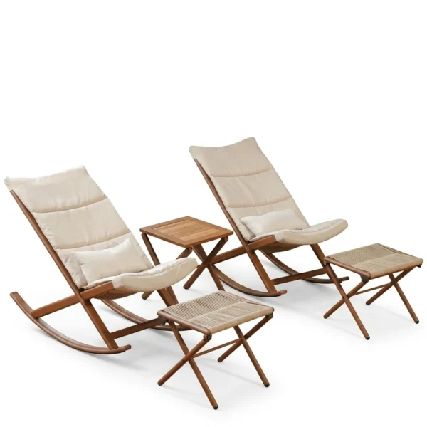 Yunqi Rocking Chair-Brown