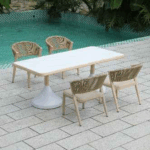 oak frame+Fish maw white