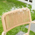 Peach Creek Woven Rattan Chair - Image 2