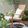 Wood Grain Manzanita lounge chair - Image 3
