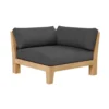 Outdoor Teak Sofa With Ottoman- 4 Seat - Image 3