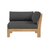 Outdoor Teak Sofa With Ottoman- 4 Seat - Image 4