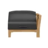 Outdoor Teak Sofa With Ottoman- 4 Seat - Image 6