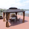 Hardtop Aluminum Gazebo Wholesale | Commercial Grade - Image 2