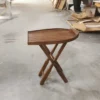 Teak Folding Side Table | Wholesale Factory Direct - Image 4