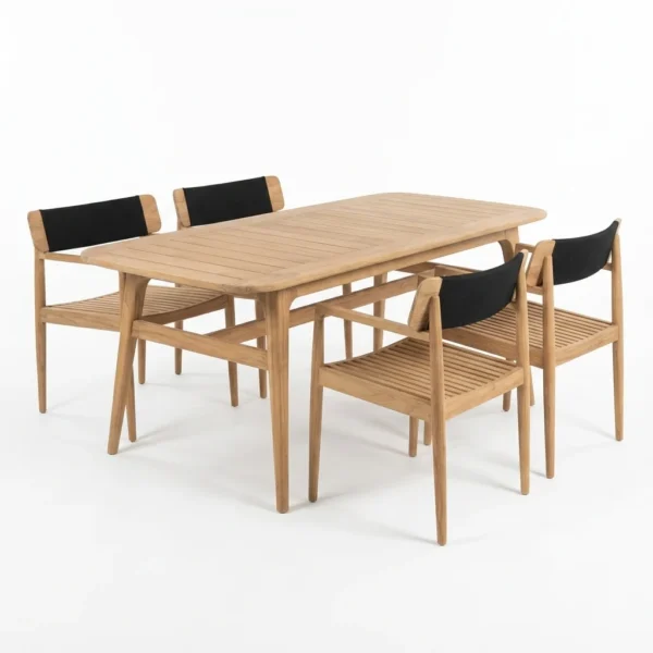 Teak Outdoor Dining Set Bulk | Commercial Grade Furniture