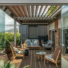 Architectural Teak Platform Outdoor Sofa Set | Modular B2B Factory Supply - Image 2