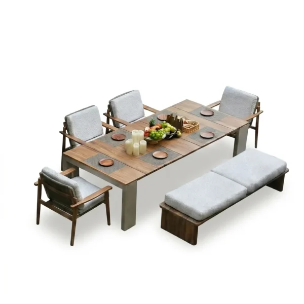 Extendable Teak Dining Set | Wholesale Factory
