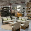 modern-teak-outdoor-sofa-set-rope-woven - Image 3