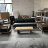 Modern Teak Outdoor Sofa Set with Curved Backrest | Factory B2B Supply - Image 3