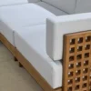 Modular Teak Grid Outdoor Sectional Sofa Set | Expert B2B Factory Supply - Image 4