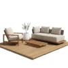 Modern Modular Teak Outdoor Lounge Set | Commercial-Grade B2B Wholesale